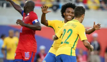 Brasil hace valer su jerarquía y golea 7-1 a Haití
