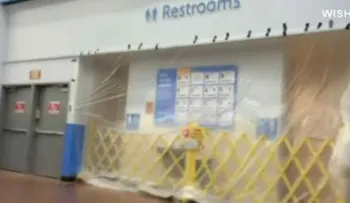 Lo que encontraron en este baño podría haber matado a cientos de personas