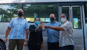Ministro Paliza visita Hogar Escuela Luisa Ortea en Puerto Plata