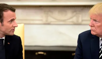 Trump en visita de Estado con Macron: El acuerdo con Irán es un desastre