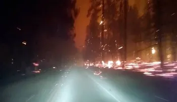 Escapes en medio de los incendios forestales en California (VIDEOS)