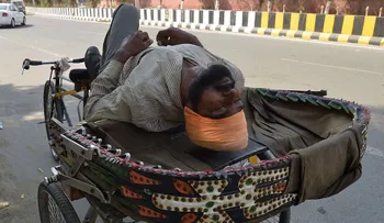 Calor infernal: la India registra la temperatura más alta de la historia