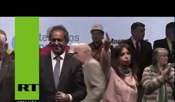 El baile de la presidenta de Argentina se vuelve viral (VIDEO)