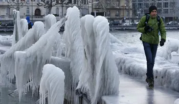 Las mejores fotos de la "La Bestia del Este", la ola de frío que congela a toda Europa