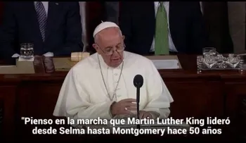 Papa Francisco emite discurso ante Congreso de EEUU