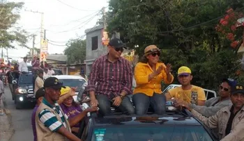 Precandidata a la Alcaldía de Pedro Brand realiza marcha caravana