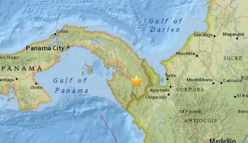 Sismo de magnitud 5,6 sacude Panamá
