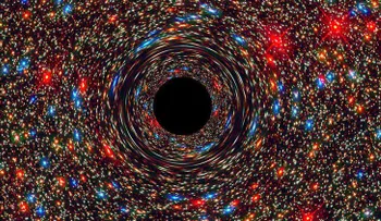 Un "monstruo cósmico" 17.000 millones de veces más grande que el Sol
