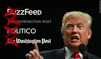 La lista negra: los medios de comunicación que Donald Trump ha vetado