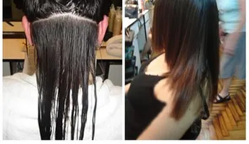 Leche de coco para cabello maltratado