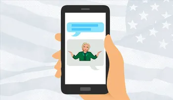 ¿Pueden los emojis de Hillary Clinton ganarse a la generación de Snapchat?