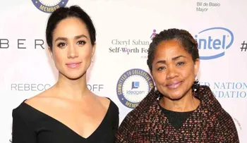 La madre de Meghan Markle toma el té con la reina Isabel