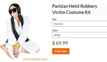 Robo a Kim Kardashian inspira disfraz de Halloween... y la gente enfurece