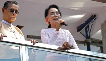 Aung San Suu Kyi predice la mayoría para su partido en Myanmar