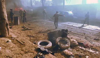 Suman 59 los muertos en un doble atentado frente a un cementerio de Damasco