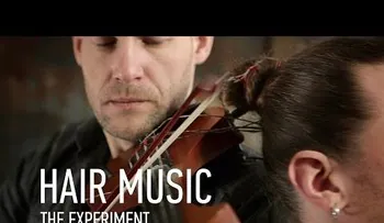 ¿Cómo suena un violín con cuerdas de pelo humano?