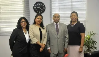 Presidente TC recibe visita magistrada de la Corte Constitucional del Ecuador