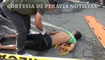 Mecánico muere al ser impactado por aro de neumático de camión en Haina