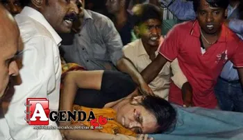 32 muertos por estampida durante acto religioso en la India 