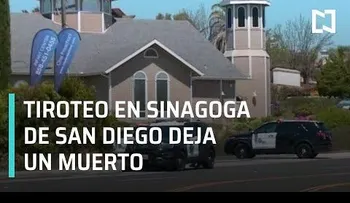 Un hombre abrió fuego en una sinagoga de San Diego: un muerto y tres heridos