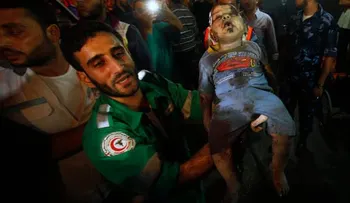 Israel ataca otra vez  y mata a nueve niños