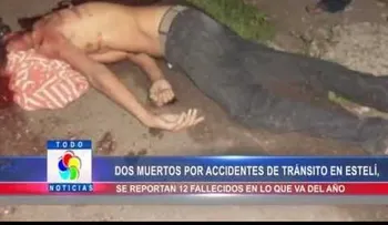 Reportan dos muertos en accidentes de tránsito
