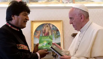 El consejo de Evo Morales al papa Francisco para "aguantar toda la vida"