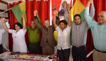 Frente Amplio oficializa candidatura a alcalde de Manuel Jiménez en SDE 