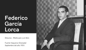 Lorca: medio pan y un libro