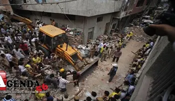 Doce muertos en la India, por derrumban de dos edificios 