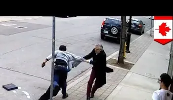 Un hombre le dio una paliza a un ladrón cuando intentó robar al dueño de un restaurante 