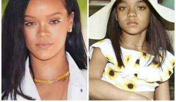 Rihanna encuentra a su "gemela" y publicación da vuelta al mundo