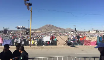 Misa transfronteriza de Francisco en Ciudad Juárez