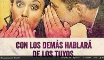 El que critica contigo a los demás, hará lo mismo de tí