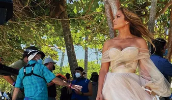 Jennifer López dice que no había un lugar mejor que República Dominicana, al finalizar rodaje de "Shotgun Wedding"