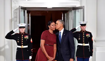 La lluvia arruina las vacaciones de la familia Obama