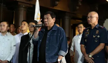 El presidente de Filipinas, Rodrigo Duterte, amenaza con â??matarâ? a los policías que están bajo investigación