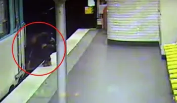 Primero le roba y después le salva la vida (VIDEO)