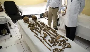 Hallan dos esqueletos humanos en palacio presidencial afgano