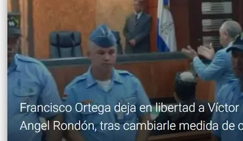 Juez Francisco Ortega deja en libertad a Víctor Díaz Rúa y Angel Rondón, tras cambiarle medida de coerción  