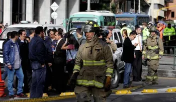 Dos heridos por explosión al paso de un autobús de la Armada en Colombia