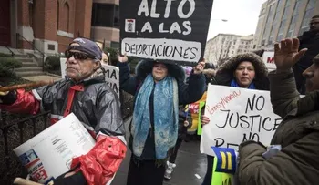 Unas 2000 personas marchan en Washington contra política migratoria de Trump