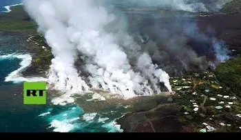 IMPACTANTES IMÁGENES: La lava se traga vecindarios enteros de la Isla Grande de Hawái