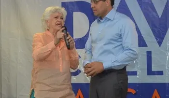 David Collado juramenta comando de campaña; lo presidirá Milagros Ortiz Bosch