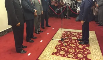 Presidente del Senado, Reinaldo Pared Pérez, juramenta miembros nueva Cámara de Cuentas 