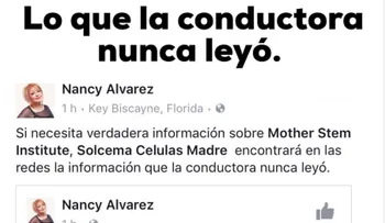 Nancy Álvarez le dice de todo a Nuria Piera