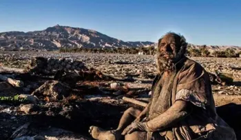 Un hombre iraní lleva 60 años sin bañarse