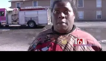 Ella fue testigo de un incendio y su testimonio se volvió viral (VIDEO)