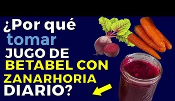 Por qué tomar jugo de zanahoria y remolacha