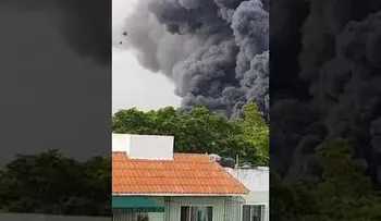 Incendio en almacenes de Plaza Lama dejó pérdidas millonarias 